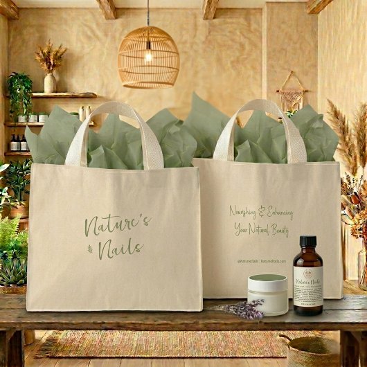 Artisan Sage Nature's Nails Herstellende Kit Mini Tote Bag
