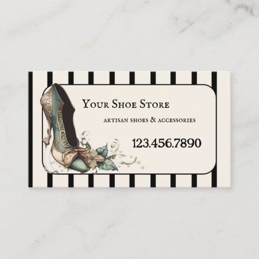 Artisan Shoes Mode Visitekaartje (Voorkant)