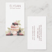 Artisan Waterverf Bakker Bakkerij Gebak Chef Visitekaartje (Voorkant / Achterkant)