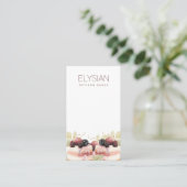 Artisan Waterverf Bakker Bakkerij Gebak Chef Visitekaartje (Staand voorkant)