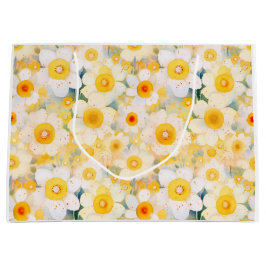Artisan Wildflowers Geel Sinaasappel Happy Daffodi Groot Cadeauzakje
