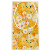 Artisan Wildflowers Geel Sinaasappel Happy Daisies Klein Cadeauzakje (Achterkant)