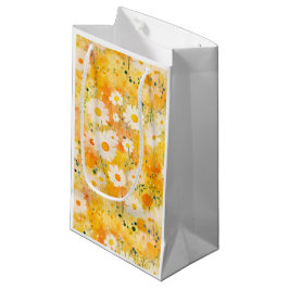 Artisan Wildflowers Geel Sinaasappel Happy Daisies Klein Cadeauzakje