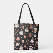 Artisanal Coffee Lover's Dream Tote Bag (Achterkant)