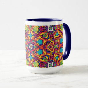 Artisanal Moroccan Mandala Coffee Mug Mok