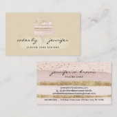 Artisanale koekjesbakkerij visitekaartje (Voorkant / Achterkant)