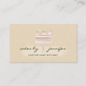 Artisanale koekjesbakkerij visitekaartje (Voorkant)