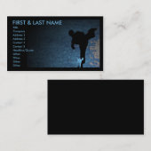 artisanale kunsten shadowstance visitekaartje (Voorkant / Achterkant)