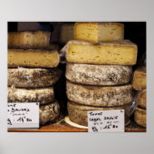 artisanale regionale franse kaas poster (Voorkant)