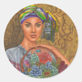 "Artisans: Basket Weaver" sticker