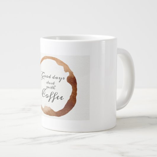 "Artisan's Brew: Specialty Coffee Mok" Grote Koffiekop (Voorkant rechts)