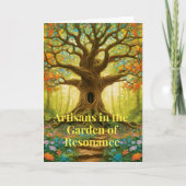 Artisans in the Garden of Resonance Kaart (Voorkant)
