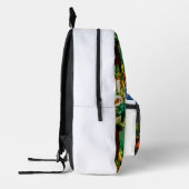 Artisan's Touch Printed Perfection Crafted Canvas Bedrukte Rugzak (Links)