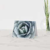 Artisjok Agave Cactus | Sage Green Note-Kaart Bedankkaart (Voorkant)