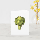 Artisjok Kaart (Gele Bloem)