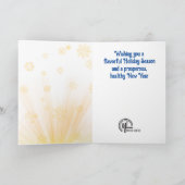 Artisjok Kerstboom chef restaurant catering Feestdagen Kaart (Binnen)