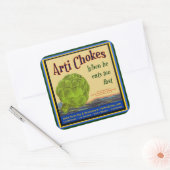 Artisjok  krat Art Sticker (Envelop)