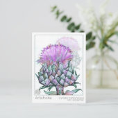 Artisjok Materia Medica Kaarten Kruiden Studie Pla (Staand voorkant)