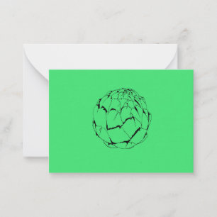 Artisjok Notitiekaartje