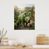 Artisjok Rhinoceros Poster (Keuken)