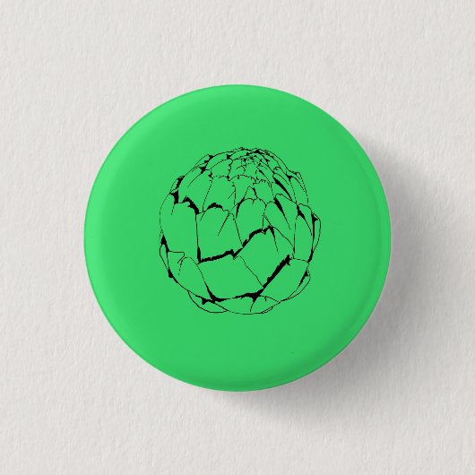 Artisjok Ronde Button 3,2 Cm (Voorkant)