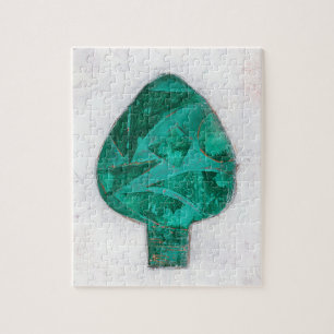 Artisjok - Verse groenteverfschilderij puzzel Legpuzzel