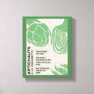 Artisjokke Keuken Muur Kunst Huis Decoratie