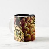 artisjokken tweekleurige koffiemok (Voorkant links)