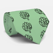 Artisjokken van plantaardig wereldbol, eetbare blo stropdas (Opgerold)