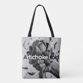 artisjokruim tote bag (Achterkant)