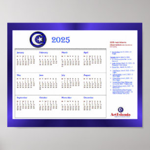 ArtIslamia 2025 Islamitische religieuze evenemente Poster