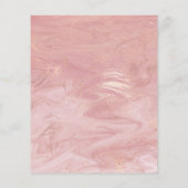 Artist 1 pagina Lash Glitter Price List Spark make Flyer (Achterkant)