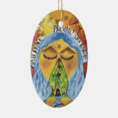 Artist Anjali ~ 11 ~ India Keramisch Ornament (Rechts)