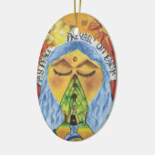 Artist Anjali ~ 11 ~ India Keramisch Ornament (Links)