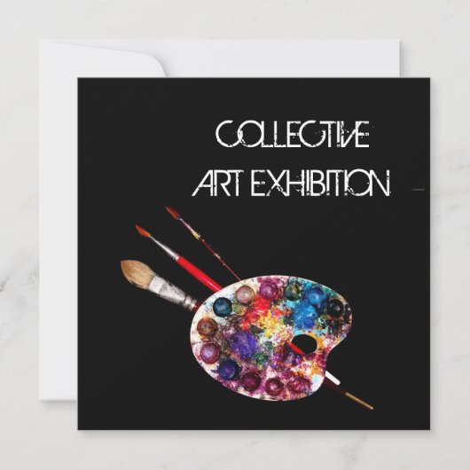 ARTIST COLOR PALETTE ART SHOW GALLERY EXHIBITION (Voorkant)