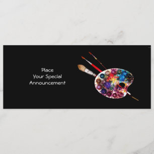 ARTIST COLOR PALETTE ART SHOW GALLERY EXHIBITION AANKONDIGING