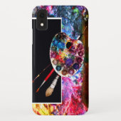 ARTIST COLOR PALETTE, Black Case-Mate iPhone Case (Achterkant)