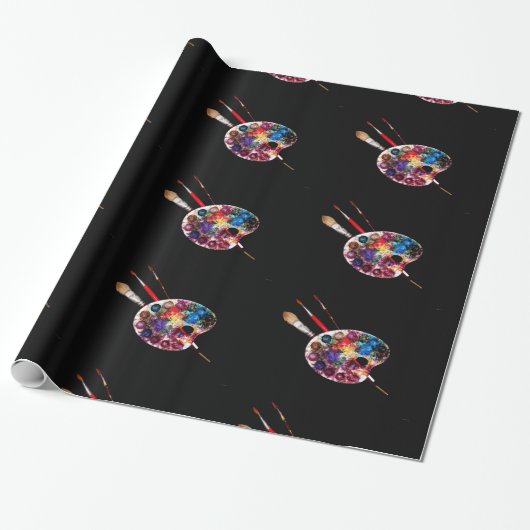 ARTIST COLOR PALETTE CADEAUPAPIER (Uitgerold)