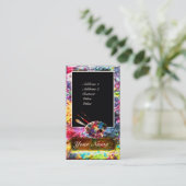 ARTIST COLOR PALETTE / Painter, Fine Art Materials Visitekaartje (Staand voorkant)