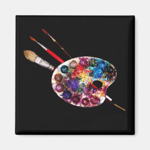 ARTIST COLOR PALETTE, Painter Magneet