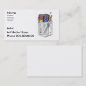 Artist custom Visitekaartje (Voorkant / Achterkant)