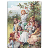 ~ ARTIST EVELYN S HARDY ~ A Bunch of Cherries ~ Klembord (Achterkant)