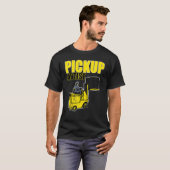 Artist Forklift Driver Apparel Fork Lif ophalen T-shirt (Voorkant volledig)
