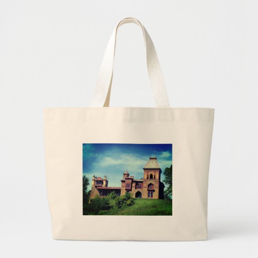 Artist Frederic Edwin Church Hudson, NY Estate Grote Tote Bag (Voorkant)