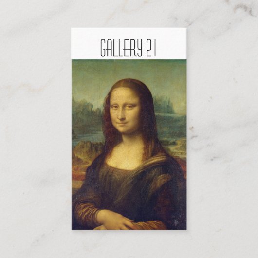 Artist Gallery Classic Visitekaartjes (Voorkant)