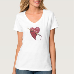 Artist in het hart t-shirt