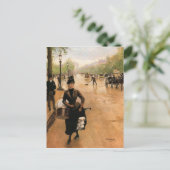 Artist Jean Beraud Briefkaart (Staand voorkant)