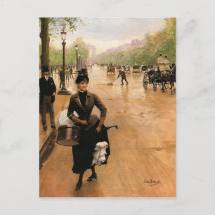 Artist Jean Beraud Briefkaart