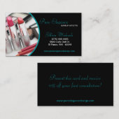 Artist maken vrouw Visitekaartje (Voorkant / Achterkant)