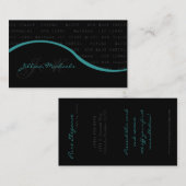 Artist maken vrouw Visitekaartje (Voorkant / Achterkant)